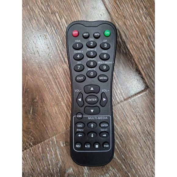 Planar 952-0080-00 Remote Control for PS4652, PS5552, PS6552‎ Replacement - Picture 1 of 2